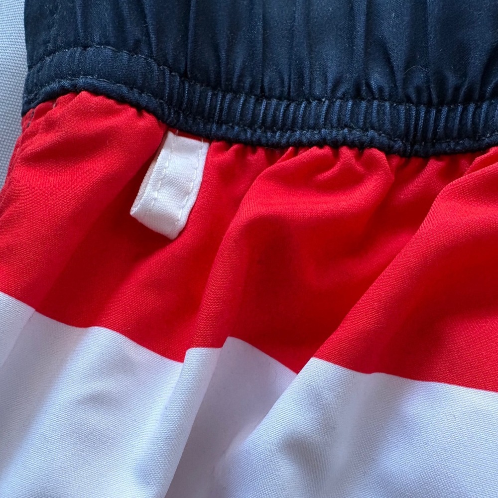 St Johns Bay Mens American Flag Swim Shorts Stars Stripes Red White Blue  NEW - Picture 7 of 11